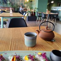 Gyozas are so fresh! at Orteá - Vegan Collective in Lisbon