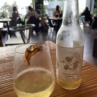 Pineapple + mint kombucha (house-made) at Orteá - Vegan Collective in Lisbon