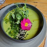 Pea Soup at Orteá - Vegan Collective in Lisbon