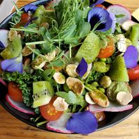 Salad goodness! at Orteá - Vegan Collective in Lisbon