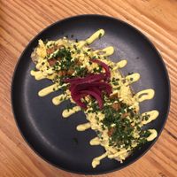 Scramble tofu   at Orteá - Vegan Collective in Lisbon