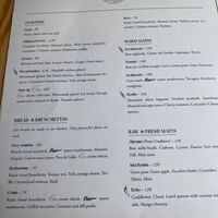 Menu Sep 2022  at Orteá - Vegan Collective in Lisbon