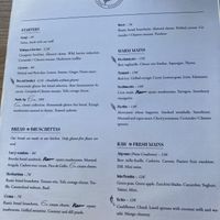 Menu  at Orteá - Vegan Collective in Lisbon