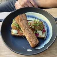 Berlin meatballs   at Orteá - Vegan Collective in Lisbon