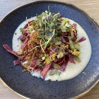 Beet tagliatelle   at Orteá - Vegan Collective in Lisbon