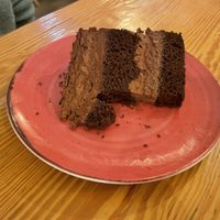 Bolo chocolate   at Orteá - Vegan Collective in Lisbon