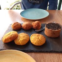 Caju cheese w/ warm bread 🤤🧡 at Orteá - Vegan Collective in Lisbon