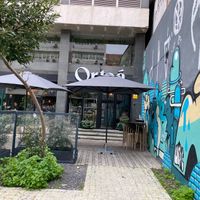Entrance at Orteá - Vegan Collective in Lisbon