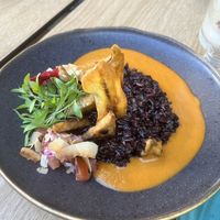 Yummy, but I don’t remember the name of the dish 😋😅  at Orteá - Vegan Collective in Lisbon