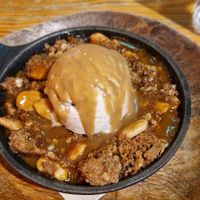 Pineapple and Miso Dessert at Orteá - Vegan Collective in Lisbon