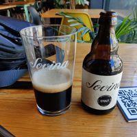 A Stout from Porto at Orteá - Vegan Collective in Lisbon