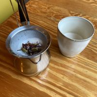 Chai latte  at Orteá - Vegan Collective in Lisbon