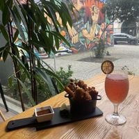 Sexy funghi and Kombucha  at Orteá - Vegan Collective in Lisbon