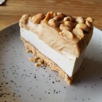 Peanut cake at Orteá - Vegan Collective in Lisbon