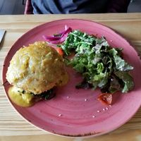 Hamburger at Orteá - Vegan Collective in Lisbon