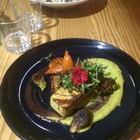 Smoked tofu  at Orteá - Vegan Collective in Lisbon