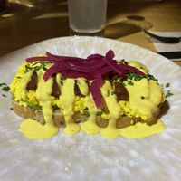 Tofu bruschetta  at Orteá - Vegan Collective in Lisbon