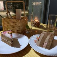Cakes  at Orteá - Vegan Collective in Lisbon