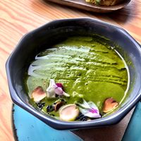 Today’s soup  at Orteá - Vegan Collective in Lisbon