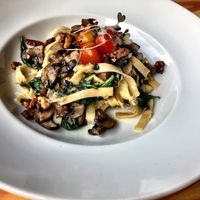 Pasta with mushrooms ! at Orteá - Vegan Collective in Lisbon