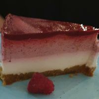 Cheesecake at Orteá - Vegan Collective in Lisbon