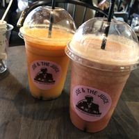 Freshly made juices at NCE - Joe & The Juice - T1 in Nice