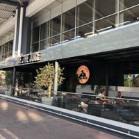 Exterior with outside seating at NCE - Joe & The Juice - T1 in Nice