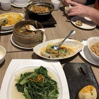 Our spread  at Hi-Lai Vegetarian 漢來蔬食 - Hanshin Shopping in Kaohsiung