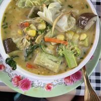 Green curry  #Veganuary at The Family Restaurant in Bangkok