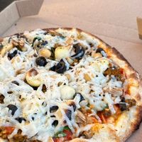 “Rule of thirds” pizza  at Mod Pizza in Redlands