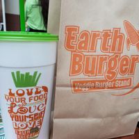 Combo at Earth Burger in Bloomington