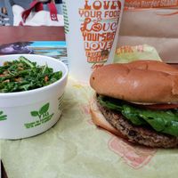 Combo at Earth Burger in Bloomington