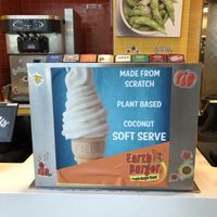Soft Serve at Earth Burger in Bloomington