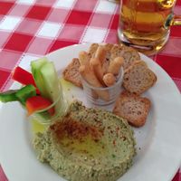 Hummus at Captain's Table in Terceira