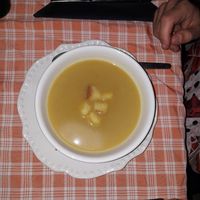 Daily soup at Captain's Table in Terceira
