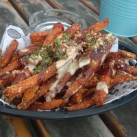 Vietnamese sweet potato fries  at The Tyne Bar in Newcastle Upon Tyne
