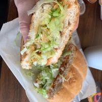 Vegan chicken tortas   at Sabor of Mexico in Baytown