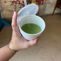 Pineapple cucumber Aguas frescas   at Sabor of Mexico in Baytown