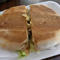 Chickn torta at Sabor of Mexico in Baytown