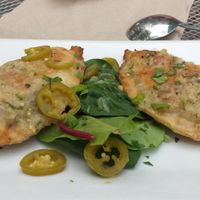 black bean empanade at Common Roots Cafe in Minneapolis