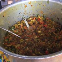 The veggie curry  at Curry Without Worry in San Francisco