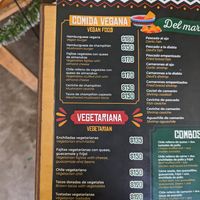 New menu with new prices 1/2023 at Alma y Manny  in Todos Santos