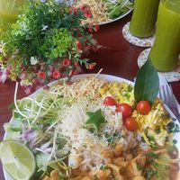 Strogonoff de cogumelo at Terra Viva in Amparo