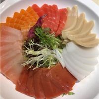 Amazingly true to the real thing! All plant based.  at Gaia Veggie Shop - Pioneer Centre in Kowloon