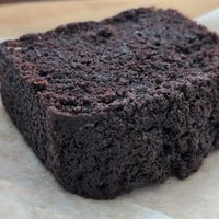 Chocolate spelt bread at Bread Alone Bakery in Woodstock