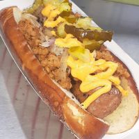 Beyond chilli dog - INCREDIBLE. at Green Gorilla Kitchen - Food Cart in New City