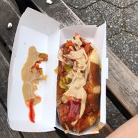Beyond dog  at Green Gorilla Kitchen - Food Cart in New City