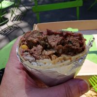 Impossible burrito at Green Gorilla Kitchen - Food Cart in New City
