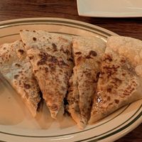 Vegan quesadillas at Para Taco in Tokyo