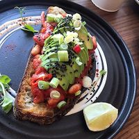   at Bean and Bread in Abergavenny